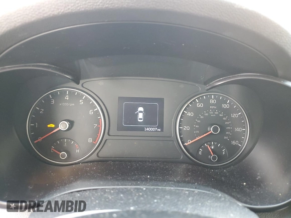 2017 Kia Optima EX with VIN 5XXGU4L32HG163260, listed as a Copart auction lot 61853685 with 140,007 mi miles and Salvage title. Bid and sale history available at DreamBid. Image 9.