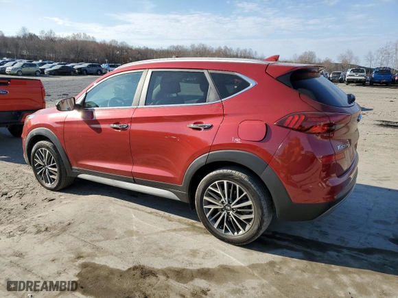 2021 Hyundai Tucson Limited with VIN KM8J3CAL6MU391767, listed as a Copart auction lot 50700005 with 51,066 mi miles and Salvage Title. Bid and sale history available at carsss.com. Image 2.