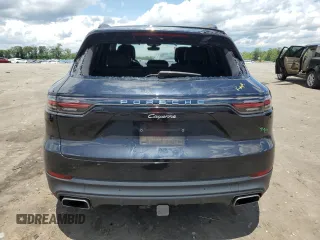 2020 Porsche Cayenne with VIN WP1AA2AY9LDA00494, listed as a Copart auction lot 61024435 with 58,846 mi miles and Salvage title. Bid and sale history available at DreamBid. Image 6.