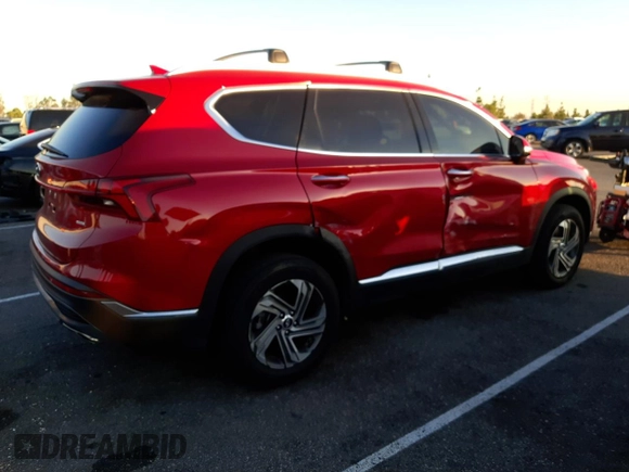 2022 Hyundai Santa Fe SEL with VIN 5NMS3DAJ4NH405784, listed as a Copart auction lot 70556772 with 11,638 mi miles. Bid and sale history available at carsss.com. Image 3.