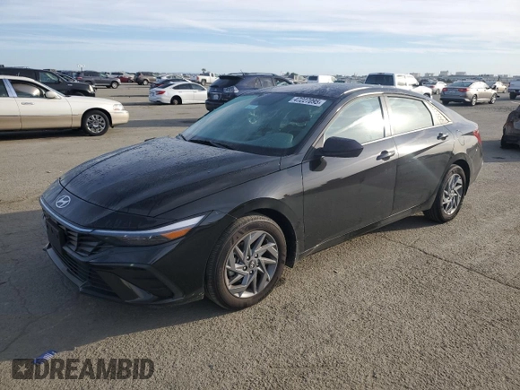 2024 Hyundai Elantra SEL with VIN KMHLM4DG2RU746211, listed as a Copart auction lot 47227095 with 4,622 mi miles and Salvage Title. Bid and sale history available at DreamBid. Image 1.