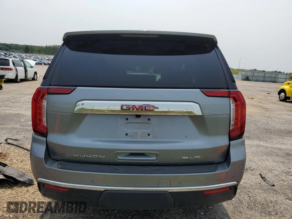 2023 GMC Yukon SLT with VIN 1GKS2BKD5PR253260, listed as a Copart auction lot 64152844 with 0 mi miles and Non Repairable. Bid and sale history available at carsss.com. Image 6.