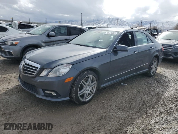 2010 Mercedes-Benz E-Class E 550 Luxury with VIN WDDHF9AB8AA126744, listed as a Copart auction lot 49473705 with 142,930 mi miles and Clean Title. Bid and sale history available at carsss.com. Image 1.