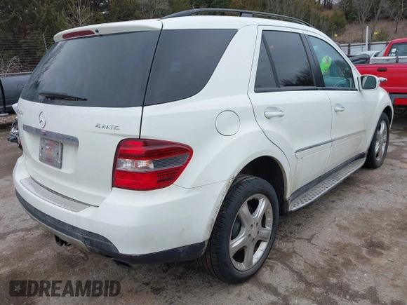 2008 Mercedes-Benz M 320 CDI with VIN 4JGBB22E58A341032, listed as a IAAI auction lot 41676377 with 206,765 mi miles and . Bid and sale history available at DreamBid. Image 4.