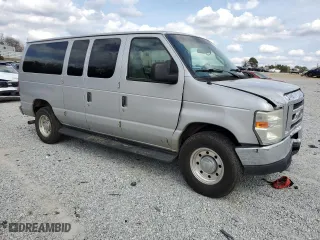 2013 Ford Econoline Wagon XL with VIN 1FBNE3BLXDDA27872, listed as a Copart auction lot 49171495 with 0 mi miles and Salvage Title. Bid and sale history available at carsss.com. Image 4.