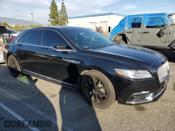 2018 Lincoln Continental Select with VIN 1LN6L9SKXJ5610363, listed as a Copart auction lot 41409155 with 74,996 mi miles and Clean Title. Bid and sale history available at carsss.com. Image 4.