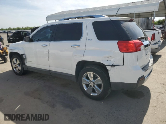 2015 GMC Terrain SLT with VIN 2GKALTEK8F6261775, listed as a Copart auction lot 56941205 with 102,593 mi miles and Salvage title. Bid and sale history available at DreamBid. Image 2.