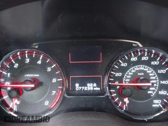 2018 Subaru WRX Limited with VIN JF1VA1F60J9811918, listed as a IAAI auction lot 42206775 with 77,238 mi miles and . Bid and sale history available at DreamBid. Image 7.