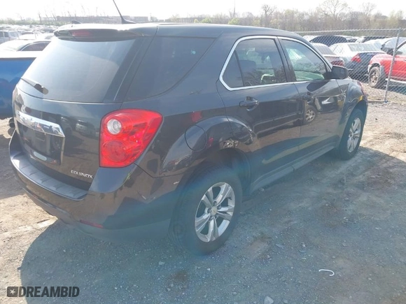 2013 Chevrolet Equinox LS with VIN 2GNALBEK4D1205873, listed as a IAAI auction lot 41913618 with 134,231 mi miles. Bid and sale history available at carsss.com. Image 4.