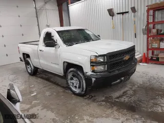 2014 Chevrolet Silverado 1500 Work Truck with VIN 1GCNCPEH4EZ324432, listed as a IAAI auction lot 41519926 with 220,953 mi miles. Bid and sale history available at carsss.com. Image 1.