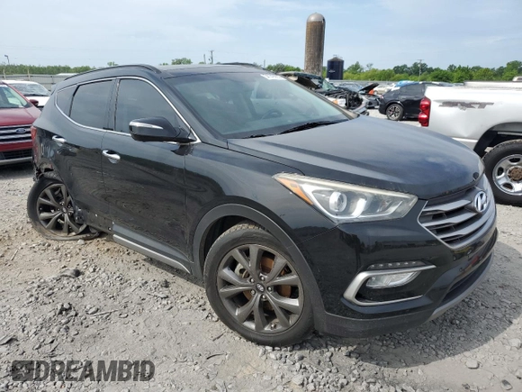 2017 Hyundai Santa Fe Ultimate с VIN 5NMZW4LA1HH046384, выставлен на аукционе Copart как лот 54149965 с пробегом 124 093 миль миль и Списание • Salvage title. История ставок и продаж доступна на DreamBid. Изображение 4.