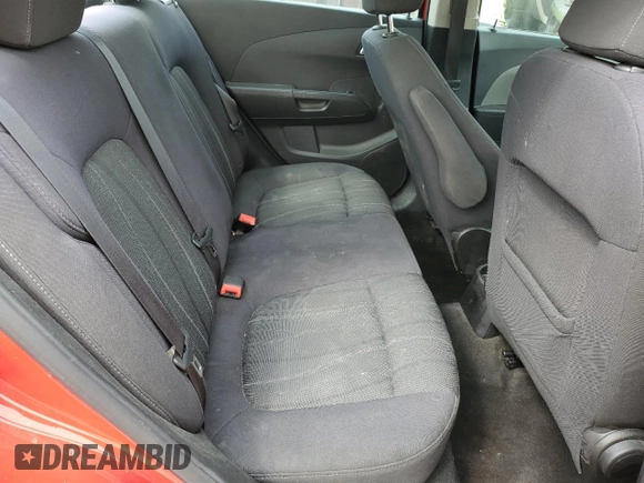 2015 Chevrolet Sonic LT with VIN 1G1JC5SB7F4148860, listed as a Copart auction lot 50632085 with 125,475 mi miles and Salvage Title. Bid and sale history available at DreamBid. Image 10.