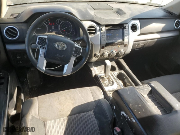 2014 Toyota Tundra 4WD Truck SR with VIN 5TFUW5F15EX401328, listed as a Copart auction lot 83550704 with NaN miles and Salvage Title. Bid and sale history available at carsss.com. Image 8.
