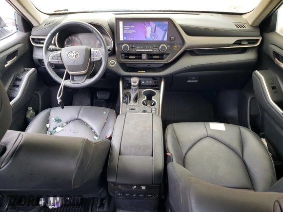 2023 Toyota Highlander L z VIN 5TDKDRBH6PS041762, wystawiony jako Copart lot #54960045 z przebiegiem 27 738 mil mil oraz Szkoda całkowita • Salvage title. Historia ofert i sprzedaży dostępna na DreamBid. Obrazek 8.