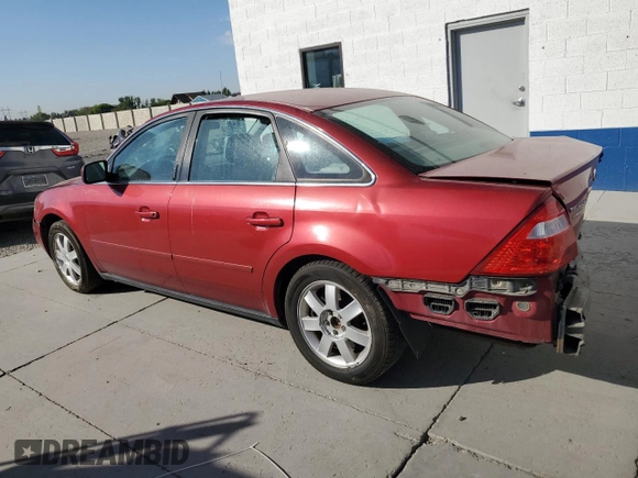 2005 Ford Five Hundred SE with VIN 1FAFP23115G159622, listed as a Copart auction lot 70700344 with 159,788 mi miles and Salvage Title. Bid and sale history available at carsss.com. Image 2.