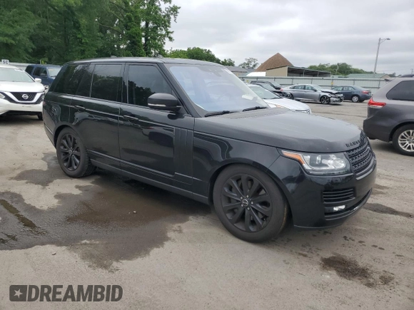 2017 Land Rover Range Rover HSE с VIN SALGS2FV0HA332994, выставлен на аукционе Copart как лот 59729005 с пробегом 125 699 миль миль и Списание • Salvage title. История ставок и продаж доступна на DreamBid. Изображение 4.