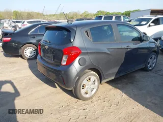 2020 Chevrolet Spark LS with VIN KL8CB6SA3LC412974, listed as a IAAI auction lot 41983025 with 64,611 mi miles. Bid and sale history available at carsss.com. Image 4.