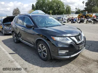 2017 Nissan Rogue SL with VIN JN8AT2MT2HW381293, listed as a Copart auction lot 51175435 with 48,543 mi miles and Salvage Title. Bid and sale history available at carsss.com. Image 4.