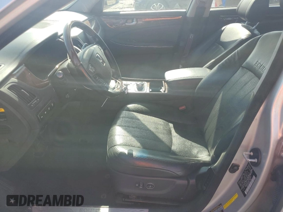 2013 Hyundai Equus Signature с VIN KMHGH4JH4DU063096, выставлен на аукционе Copart как лот 59844795 с пробегом 133 213 миль миль и Списание • Salvage title. История ставок и продаж доступна на DreamBid. Изображение 7.