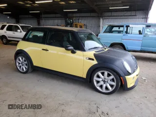 2003 MINI Hardtop S with VIN WMWRE33453TD66337, listed as a Copart auction lot 45058495 with 79,246 mi miles and Clean Title. Bid and sale history available at DreamBid. Image 4.
