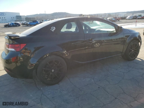 2012 Kia Forte Koup EX with VIN KNAFU6A22C5639812, listed as a Copart auction lot 84951064 with 131,005 mi miles and Salvage Title. Bid and sale history available at carsss.com. Image 3.