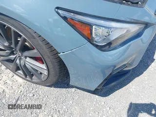 2022 Infiniti Q50 Red Sport 400 z VIN JN1FV7DP5NM370262, wystawiony jako IAAI lot #42727552 z przebiegiem 58 430 mil mil oraz . Historia ofert i sprzedaży dostępna na DreamBid. Obrazek 17.