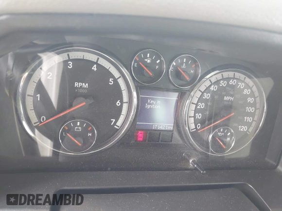 2012 Ram 1500 ST with VIN 3C6JD6AK9CG163832, listed as a IAAI auction lot 42380321 with 171,421 mi miles and . Bid and sale history available at DreamBid. Image 7.