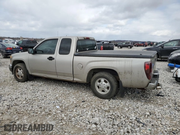 2008 GMC Canyon SLE1 with VIN 1GTCS199188137251, listed as a Copart auction lot 52052755 with 109,892 mi miles and Clean Title. Bid and sale history available at carsss.com. Image 2.