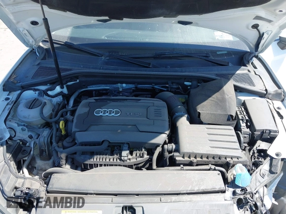 2016 Audi A3 1.8T Premium Plus with VIN WAUC7GFF1G1060500, listed as a IAAI auction lot 41823246 with 1 mi miles. Bid and sale history available at carsss.com. Image 10.