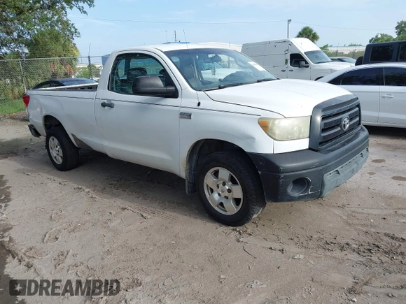 2010 Toyota Tundra with VIN 5TFLU5F10AX022832, listed as a IAAI auction lot 42504366 with 223,392 mi miles and . Bid and sale history available at DreamBid. Image 1.