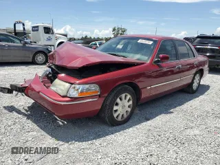 2003 Mercury Grand Marquis LS Premium с VIN 2MEFM75W23X634032, выставлен на аукционе Copart как лот 60430295 с пробегом 87 582 миль миль и Списание • Salvage title. История ставок и продаж доступна на DreamBid. Изображение 1.
