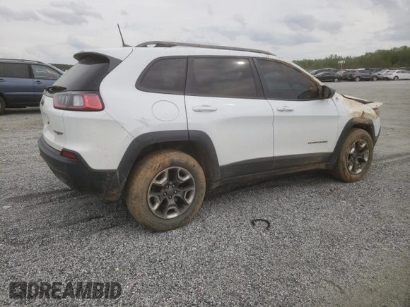 2019 Jeep Cherokee Trailhawk z VIN 1C4PJMBX9KD256968, wystawiony jako Copart lot #51591025 z przebiegiem 110 746 mil mil oraz Szkoda całkowita • Salvage title. Historia ofert i sprzedaży dostępna na DreamBid. Obrazek 3.