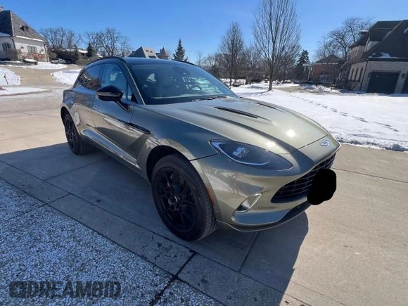 2023 Aston Martin DBX with VIN SD7VUJAW0PTV08884, listed as a Copart auction lot 46737165 with 8,723 mi miles and Clean Title. Bid and sale history available at carsss.com. Image 1.