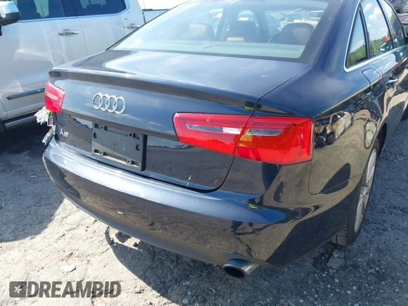 2013 Audi A6 Premium Plus with VIN WAUGFAFCXDN153897, listed as a IAAI auction lot 42622017 with 101,400 mi miles and . Bid and sale history available at DreamBid. Image 14.