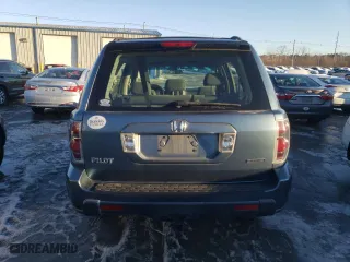 2007 Honda Pilot LX with VIN 5FNYF18137B018654, listed as a Copart auction lot 45159175 with 201,607 mi miles and Clean Title. Bid and sale history available at carsss.com. Image 6.