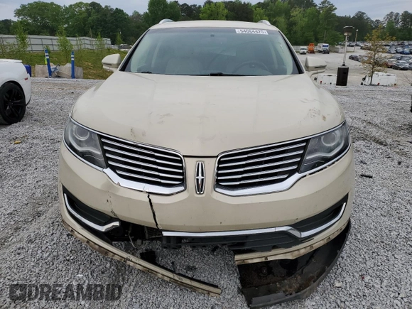 2016 Lincoln MKX Select z VIN 2LMTJ6KR6GBL84027, wystawiony jako Copart lot #54084425 z przebiegiem 122 304 mil mil oraz Szkoda całkowita • Salvage title. Historia ofert i sprzedaży dostępna na DreamBid. Obrazek 5.