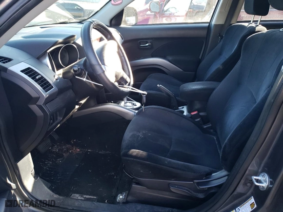 2012 Mitsubishi Outlander ES with VIN JA4AS2AW7CU017544, listed as a Copart auction lot 42991815 with 211,446 mi miles and Salvage Title. Bid and sale history available at carsss.com. Image 7.