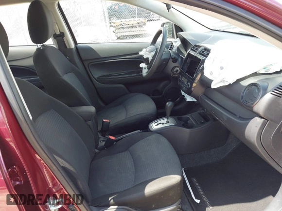 2022 Mitsubishi Mirage ES with VIN ML32FUFJ2NHF06037, listed as a IAAI auction lot 42346408 with 23,066 mi miles and . Bid and sale history available at DreamBid. Image 5.