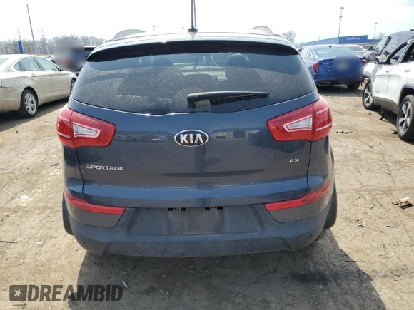 2013 Kia Sportage EX z VIN KNDPCCA20D7428834, wystawiony jako Copart lot #53731845 z przebiegiem 41 162 mil mil oraz Szkoda całkowita • Salvage title. Historia ofert i sprzedaży dostępna na DreamBid. Obrazek 6.