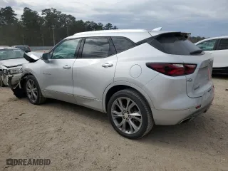2019 Chevrolet Blazer Premier with VIN 3GNKBFRSXKS700458, listed as a Copart auction lot 83336964 with 44,774 mi miles and Salvage Title. Bid and sale history available at carsss.com. Image 2.