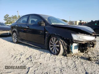 2008 Mitsubishi Lancer GTS with VIN JA3AU86U18U009746, listed as a Copart auction lot 70670324 with 202,948 mi miles and Salvage Title. Bid and sale history available at carsss.com. Image 4.