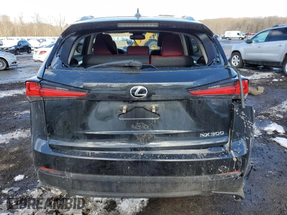 2021 Lexus NX with VIN JTJDARDZ4M2253115, listed as a Copart auction lot 45311665 with 53,574 mi miles and Salvage Title. Bid and sale history available at carsss.com. Image 6.