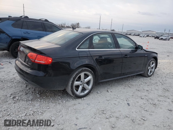 2012 Audi A4 2.0T Premium Plus with VIN WAUEFAFL5CN014508, listed as a Copart auction lot 88993065 with 102,391 mi miles and Salvage Title. Bid and sale history available at carsss.com. Image 3.