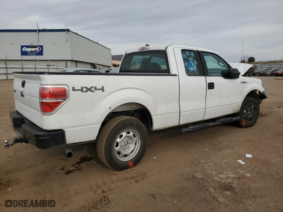 2011 Ford F-150 XL with VIN 1FTFX1EF8BKD71780, listed as a Copart auction lot 50806935 with 161,424 mi miles and Salvage Title. Bid and sale history available at carsss.com. Image 3.