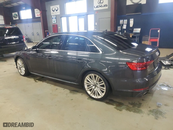 2017 Audi A4 Premium Plus with VIN WAUENAF43HN000187, listed as a Copart auction lot 49889395 with 126,897 mi miles and Salvage Title. Bid and sale history available at carsss.com. Image 2.