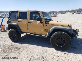 2013 Jeep Wrangler Unlimited Sport with VIN 1C4HJWDG7DL698573, listed as a Copart auction lot 49598425 with 103,029 mi miles and Salvage Title. Bid and sale history available at carsss.com. Image 4.