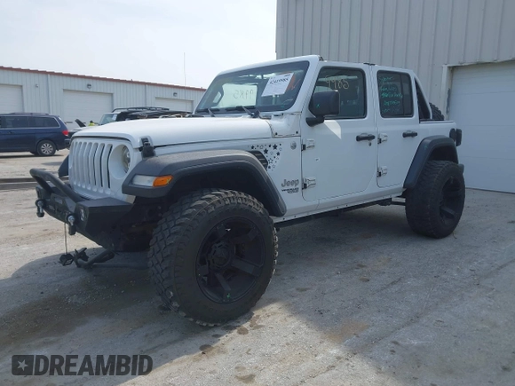 2018 Jeep Wrangler Unlimited Sport с VIN 1C4HJXDG9JW221353, выставлен на аукционе IAAI как лот 42419985 с пробегом 115 783 миль миль и . История ставок и продаж доступна на DreamBid. Изображение 2.