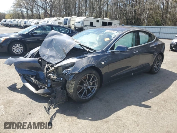 2018 Tesla Model 3 Long Range Battery with VIN 5YJ3E1EB6JF066148, listed as a Copart auction lot 52304285 with Not Provided miles and Salvage Title. Bid and sale history available at DreamBid. Image 1.