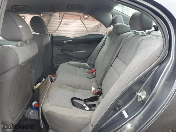 2010 Honda Civic Sdn LX with VIN 2HGFA1F50AH560941, listed as a Copart auction lot 51591825 with 131,489 mi miles and Salvage Title. Bid and sale history available at carsss.com. Image 10.