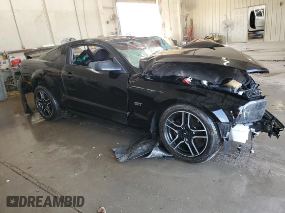 2008 Ford Mustang GT Deluxe with VIN 1ZVHT82H685167888, listed as a Copart auction lot 61754635 with Not provided miles and Non repairable. Bid and sale history available at DreamBid. Image 4.